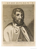 Arnau de Vilanova (ca. 1240-1311) fue un médico, teólogo y diplomático español de finales de la Edad Media, conocido por su obra en la medicina y por sus controversias teológicas. 