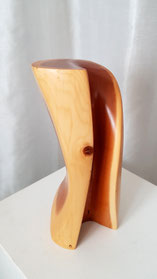 modern#abstrakt#eibe#edelholzskulptur#gunnar mozer