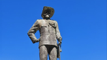 Die Curt-von-François-Statue bei der Independence Avenue. Bild: Kaina Nambunga.