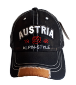 Kappe Austria Alpin Style schwarz