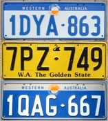 Kennzeichen aus Australien kaufen