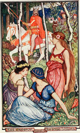 Aus dem: Violet Fairy Book von Andrew Lang (1906)