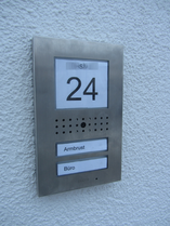 Unsere Türsprechanlage