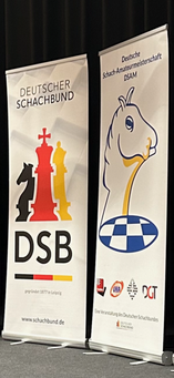 Plakate Deutscher Schachbund und Deutsche Schach-Amateurmeisterschaft DSAM