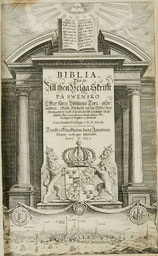 Gustav II Bible 1655 title page