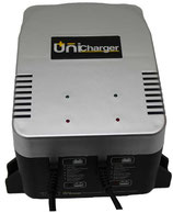 Unibat Multicharger 2 Ladegerät, 12 Volt, 2 Ah, 1-2 Batterien gleichzeitig