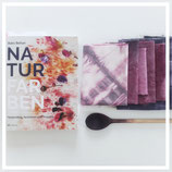 Shibori mit Naturfarben