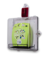 Zoll AED transparenter Wandschrank mit Warnleuchte