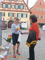 Kneipp-Informationsstand Altstadtfest Weißenburg