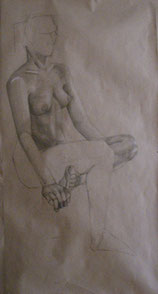  Nude study, live-size,2012