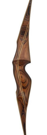Bodnik Bows Little Redman Recurvebogen mit 60" AMO-Bogenlänge Rosewood-Bogen mit Olivenfurnier bei FINK archery im Bodnik-Bows-Shop Rhein Main