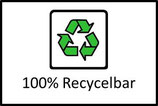 Unsere Akustik Deckensegel sind zu 100% recycelbar.
