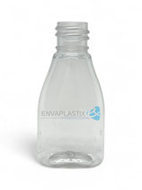Botella para amenidades, botella hotelera triangular