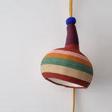 luminaires calebasse made-in-france design Sarah Morin lampes couleurs decoration compiègne fabrication française suspensions wabisabi peintures ressources ecologique design durable câble textile eclairage maison créative architecte