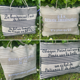 AU FIL DE L YERES TOUFFREVILLE SUR EU CRIEL SUR MER LIN TOILE AU MÈTRE BRODERIE 