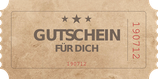 Gutscheinzettel als Beispiel für die Rubrik Gutscheine