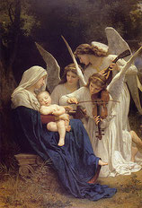 El canto de los ángeles (obra de William Bouguereau (Siglo XIX).