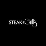 steak and grills, steak and grills logotipo, steak and grills restaurante de hostess, steak and grills logo