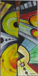 Gemischte Formen, Acrylbilder abstrakt, Acrylbilder, Acrylmalerei, abstrakte Malerei, erwin Konrad, Konrad Malerei, Kunstmalerei, moderne Leinwandbilder 