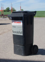 Mülltonne 60 bis 240 Liter für viele Abfallarten geeignet