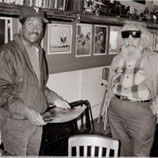 William T. Williams and Raymon Ross at 4th Street Gallery, 1992