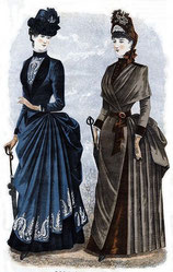 Mode im Jahr 1884
