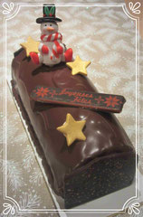RECETTE BÛCHE CHOCOLAT PASSION     Pierre HERME ;