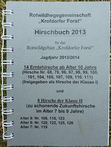 Hirschbuch 2013