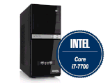 Intel  Core i7-7700, 4 GB, 500 GB