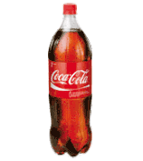 Coca Cola Flasche 2l