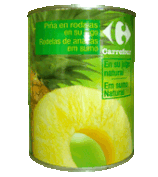 Tinned pine apple 340g