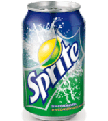 Sprite can 0,33l