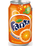 Fanta Orange can 0,33l