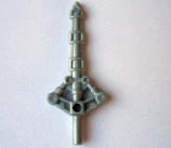 55237e - Perle Figurine Gris Clair, Arme Bionicle Mini Arme (Piraka Avak en 8894)