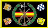 BANDERA CUATRO TERCIOS LEGION ESPAÑOLA