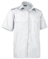 CAMISA MANGA CORTA VIGILANT BLANCA