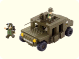 Nº 8 VEHICULO HUMMER ESCUADRA (M38-B0297)