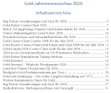 Gold Jahresvorausschau 2026