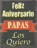 40 FELIZ ANIVERSARIO PAPAS