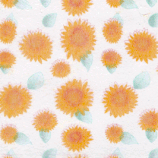 PAPEL COREANO FLORES  GIRASOLES 2-255