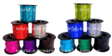 CURLING HOLOGRAMA ESTRELLA ROJO