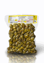 Olive dolci  denocciolate aromatizzate varietà Nocellara