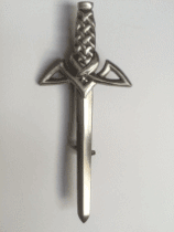 Kilt pin modern claymore antique