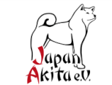 Aufkleber mit Japan-Akita Logo