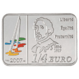 1/4 euro argent Edgar Degas 2007