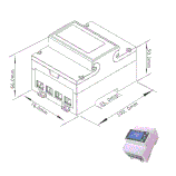 Energiezähler SDM630MCT-TCP ZEV MID für externe Stromsensoren