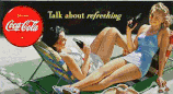 Coca Cola Talk about refreshing
