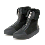 N°AD106 BOXER BORMIO doubleface black | Größe 35.5