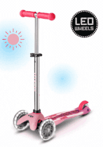 Mini Micro step Deluxe Glow LED Plus Frosty Roze