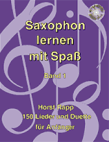 Saxophon lernen mit Spaß 1